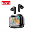 Lenovo Bluetooth Headphones Full Touch Screen Headset Bluetooth 5.4 ANC-ENC Noise Cancelling Earphones Wireless In-Ear Earbuds